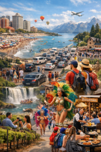 El primer fin de semana largo del año con una ocupación récord en todo el país