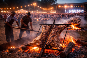 Luis Palacios celebra su identidad: la Fiesta de la Vaquillona con Cuero y el espíritu de los pueblos del sur santafesino