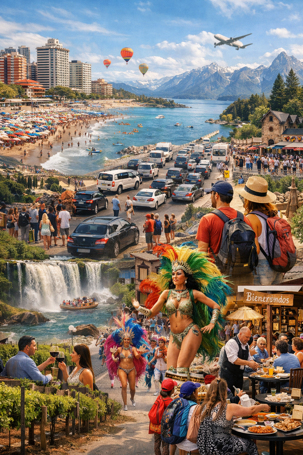 Turismo en Finde largo.