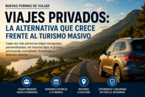Viajes privados: la alternativa que crece frente al turismo masivo